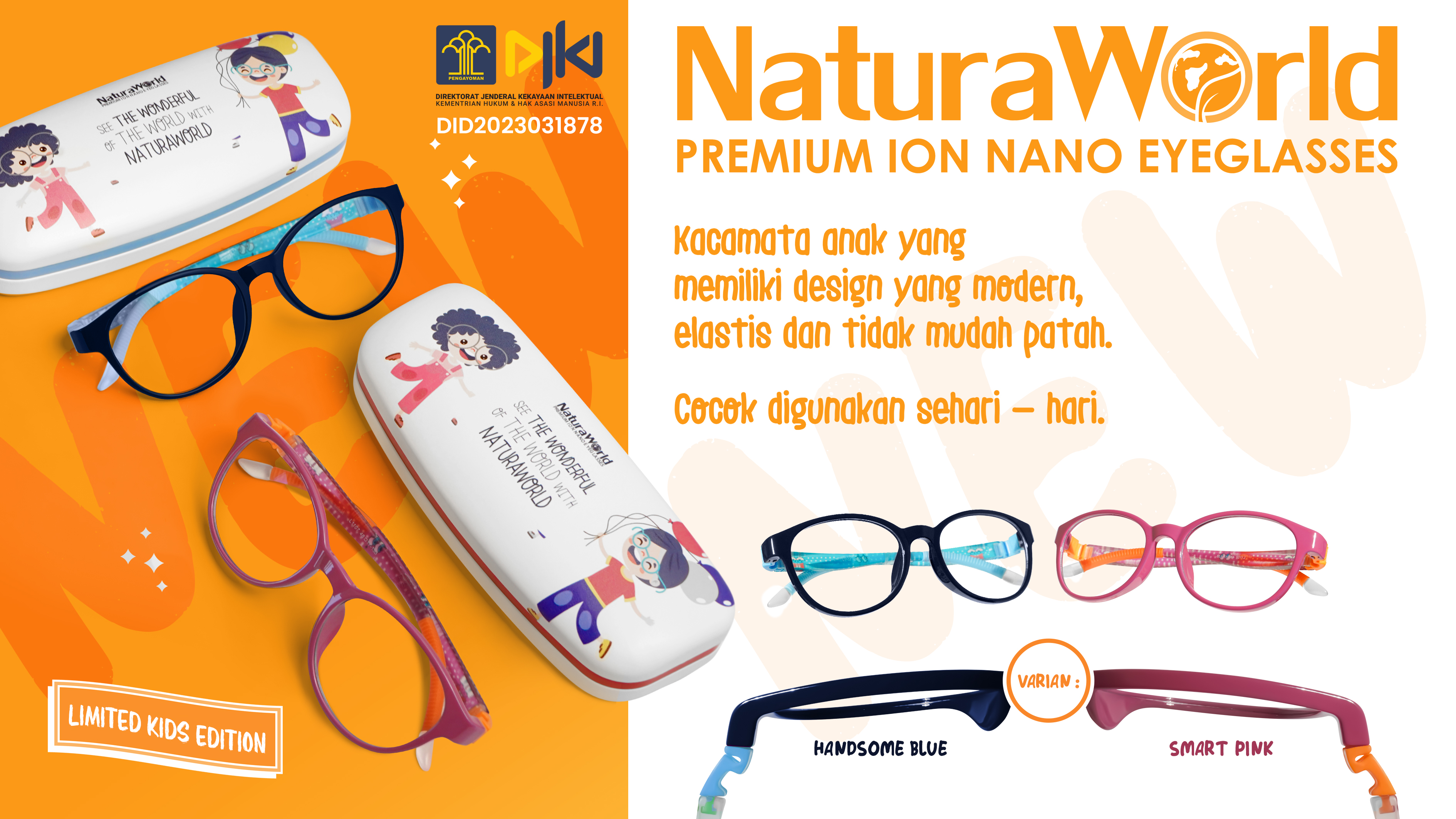 Banner Produk Natura World - Ion Nano Eyeglass Kids