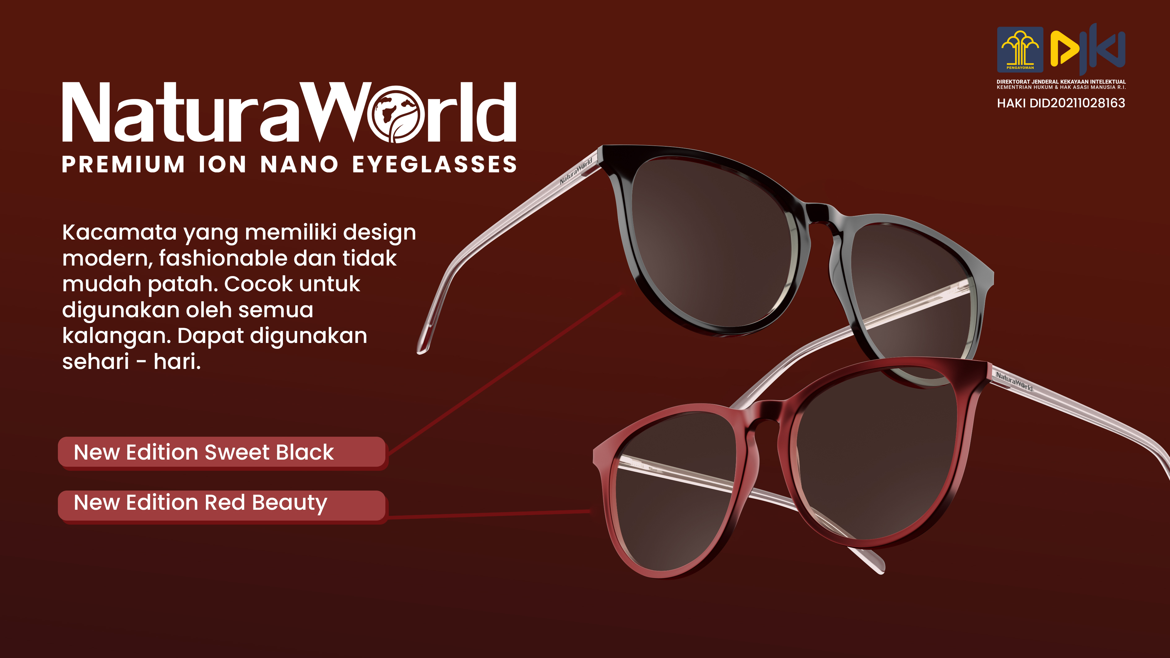 Banner Produk Natura World - New Ion Nano Eyeglass