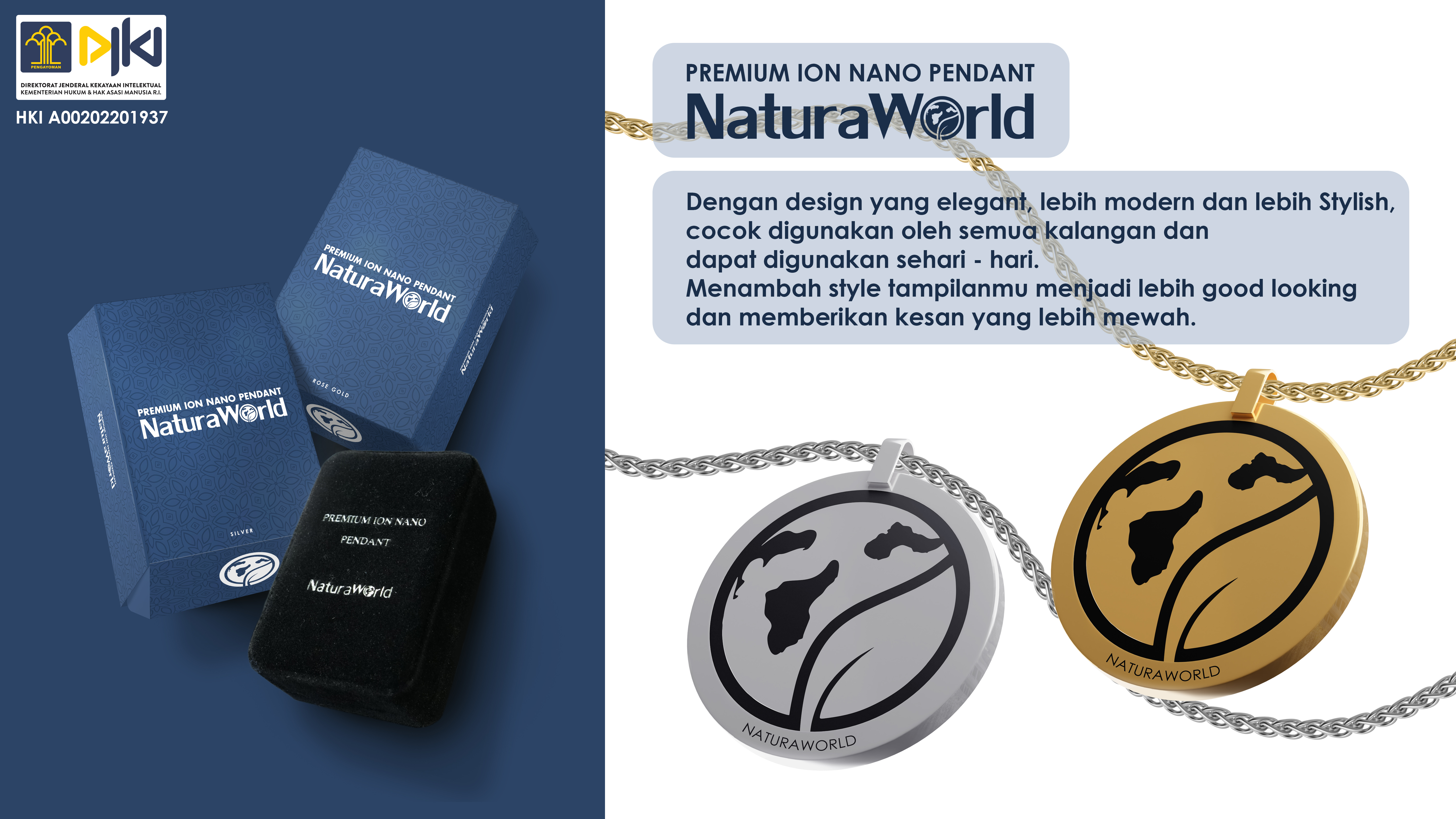 Banner Produk Natura World - Pendant
